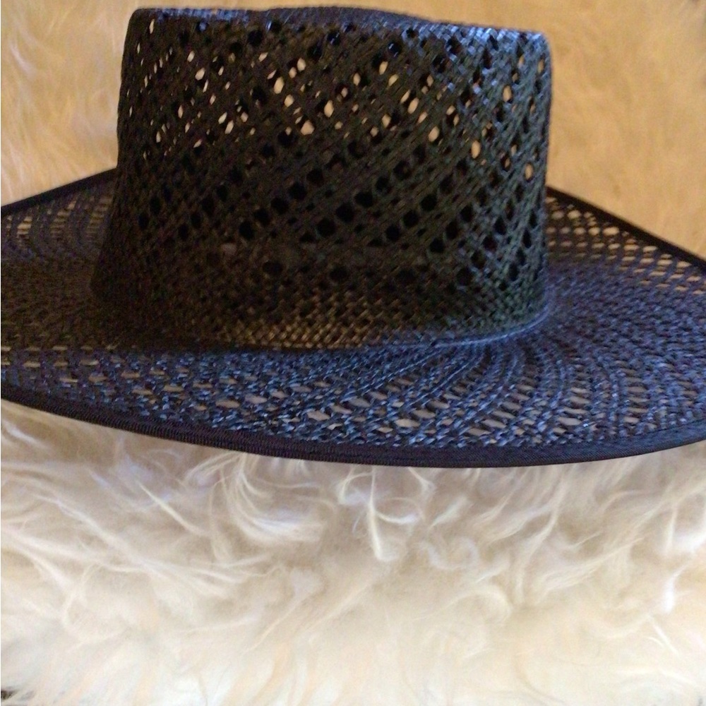 RAre ! Wyeth straw honeycomb boater - Picture 2 of 5
